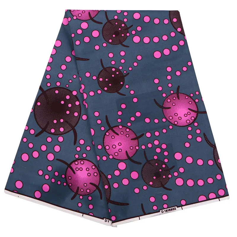 

100% Polyester Veritable Wax High Quality Ankara Fabric African Sewing Material Guaranteed Real Dutch Wax
