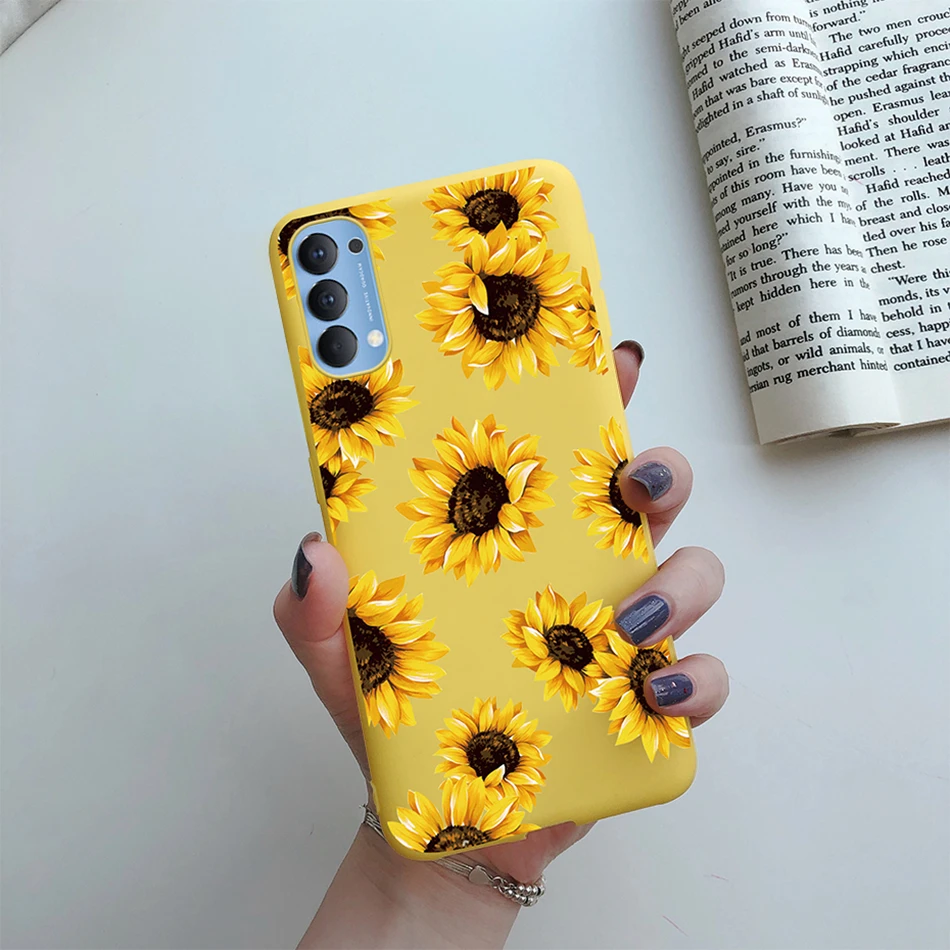 oppo cover For Oppo Reno4 Case Reno 4 Pro Soft Silicone Cute Heart Couple Phone Back Cover For Oppo Reno 4 Reno4 Pro 5G Cases Fundas Capa phone cover oppo Cases For OPPO