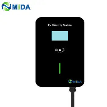 Cheap 32Amp 22KW EV Charger Station Point Duosida EVSE Wallbox With Type 2 EV Charging Socket For Electric Vehicle Car Charger