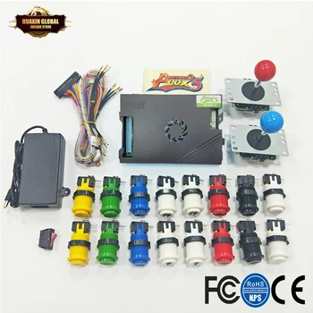 

2 Player Arcade Mame Copy SAMWA Joystick + Happ Button And Original Pandora Box 5, 960 In 1 DIY Kit For Arcade Game Machine