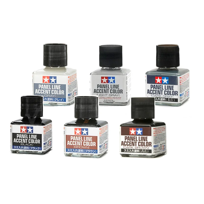 Tamiya: Enamel Panel Line Accent Color - Dark Gray - Entertainment