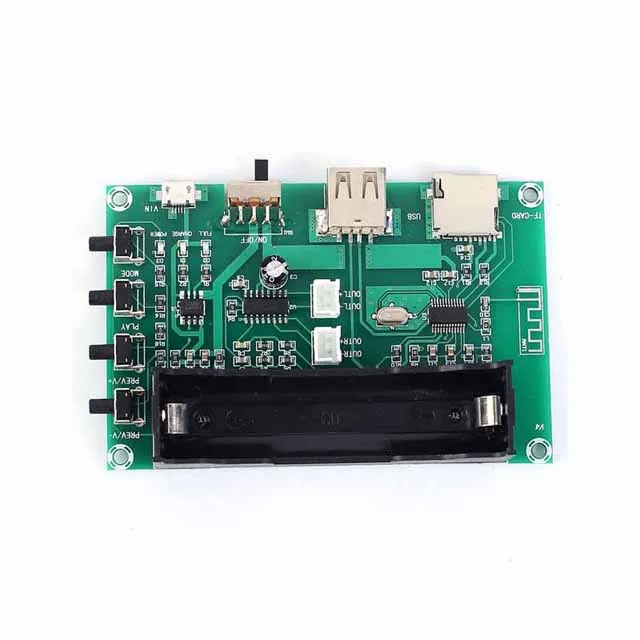 

A23-- DC 5V PAM8403 for bluetooth Dual Channel Audio Stereo Amplifier Module 5W+5W Wireless Receiver Support TF Card