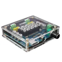 Carte d'amplificateur de puissance numérique Bluetooth 4.1 TPA3116 50W x2, 2.0, Module d'ampli stéréo, supporte la carte TF AUX XH-A104