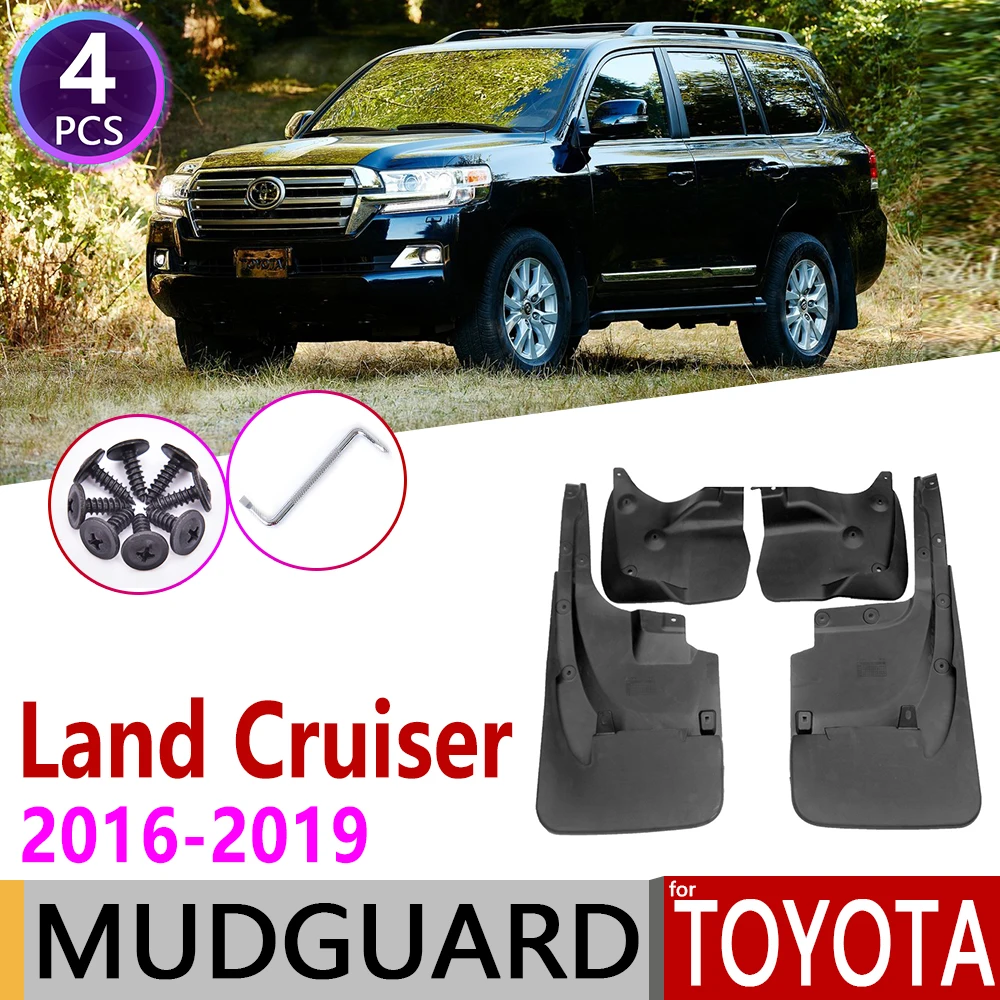 Автомобильный брызговик для Toyota Land Cruiser LC200 FJ200 2016 ~ 2019 Fender закрылки аксессуары