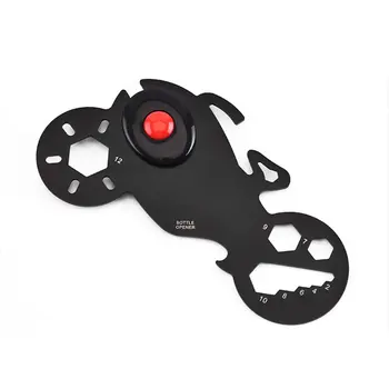 

Pocket Tool Multifunction Knife Motocycle Shape EDC Outdoor Bottle Survive Gear Card Multipurpose Gadget Camp Opener