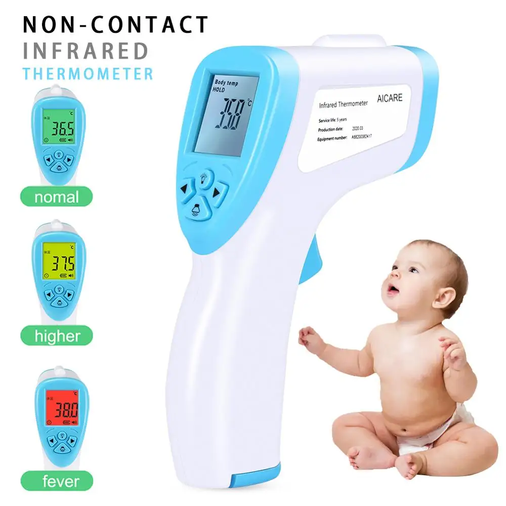 

Non-contact body thermometer Forehead Digital Infrared Thermometer Portable Non-contact Termometro Baby/Adult Temperature