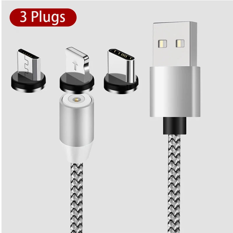 Magnetic USB Cable Fast Charging USB Type C Cable Magnet Charger Data Charge Micro USB Cable Mobile Phone Cable USB Cord mobile phone chargers Chargers