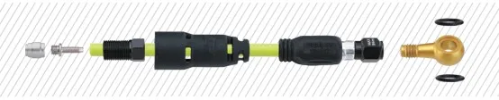 HFA207 JAGWIRE гидравлический шланг Pro Quick-Fit Адаптеры горный велосипед дорожный автомобиль масло давление тормозной части совместимы со всеми моделями - Цвет: HFA207