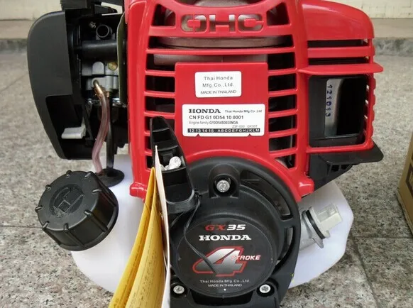 GX35 Mini 4 тактный двигатель 1 3 hp 7000 об/мин для кусторез двигателя 35.8cc CE |