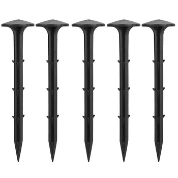 

Plastic Tent Peg Stake Unbreakable Inflexible Garden Ground Pegs Camping Awning Canopy Peg Stake Nail 16CM