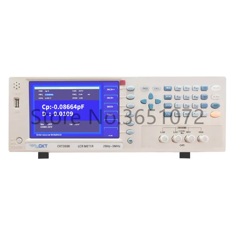 

CKT10000A 20Hz-10MHz High Frequency LCR Meter ESR Meter