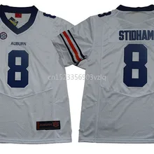 Новое поступление, высокое качество, NCAA Stidham#8, Спортивная футболка для колледжа, трикотажные изделия, S-XXXL