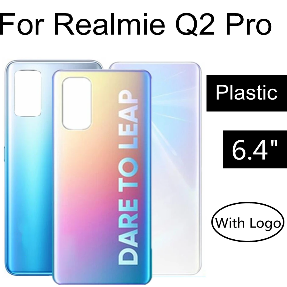 Запасная задняя крышка батарейного отсека для Realme Q2 Pro RMX2173 | Мобильные телефоны и