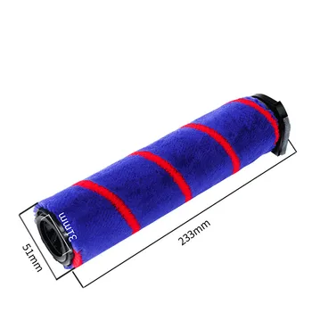 

Roller Brush Dyson V6 DC58 59 62 Soft Velvet Rolling Brush Clean Accessories for Dyson V6 Dc58 59 62 Vacuum Cleaner