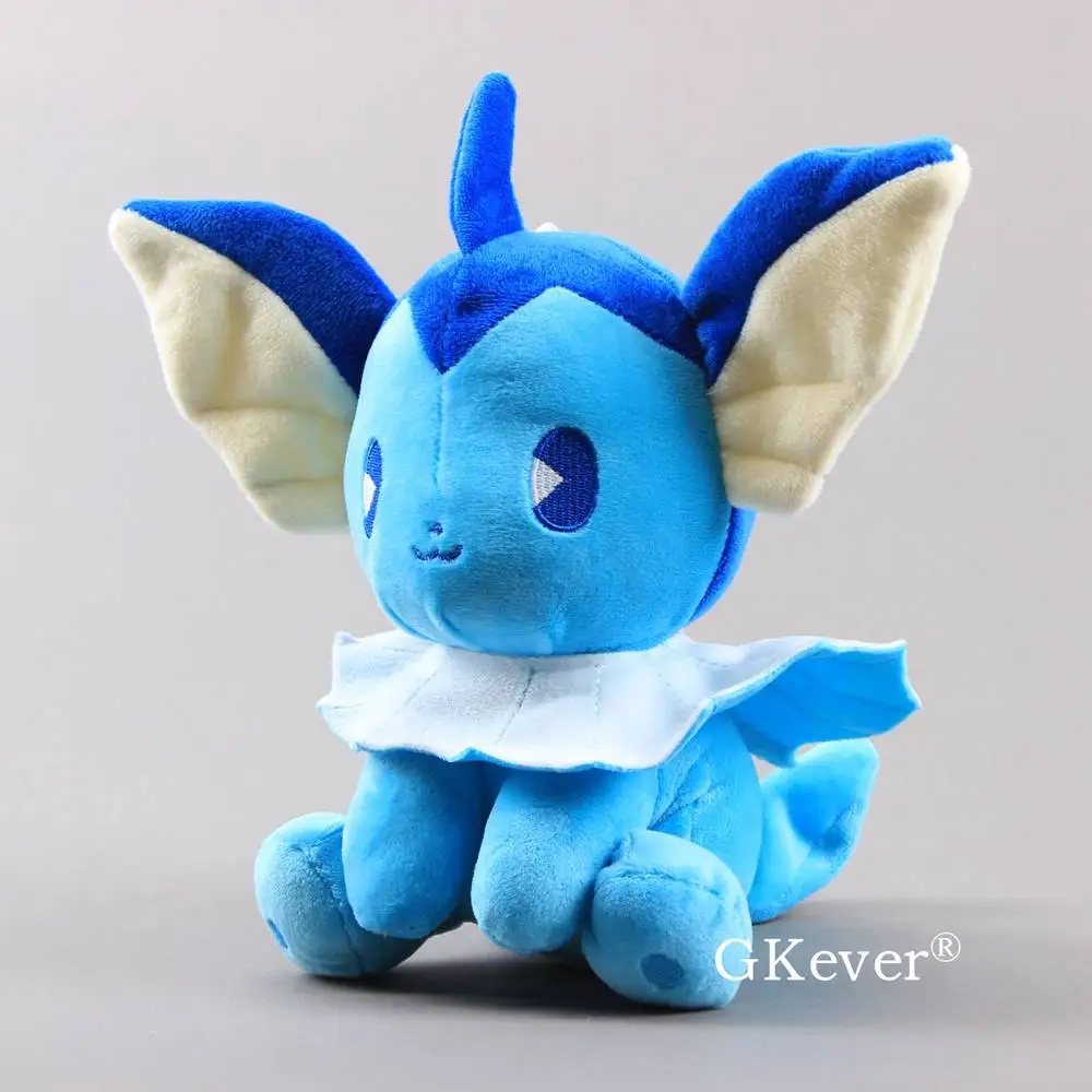 23 см аниме Eevee плюшевые игрушки куклы милые каваи голубой кролик плюшевые игрушки куклы дети ребенок Рождественский подарок на день рождения