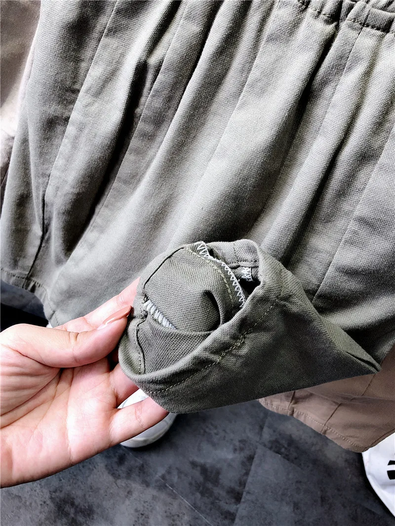 Укороченные шорты для мальчиков г. Летние хлопковые детские брюки тонкие шорты для маленьких детей повседневная одежда F3