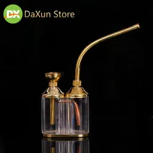 Здоровый кальян портативный мини фильтрации воды PipeMen простой медный кальянный шланг кальянная чаша кальян кальянный уголь кальян