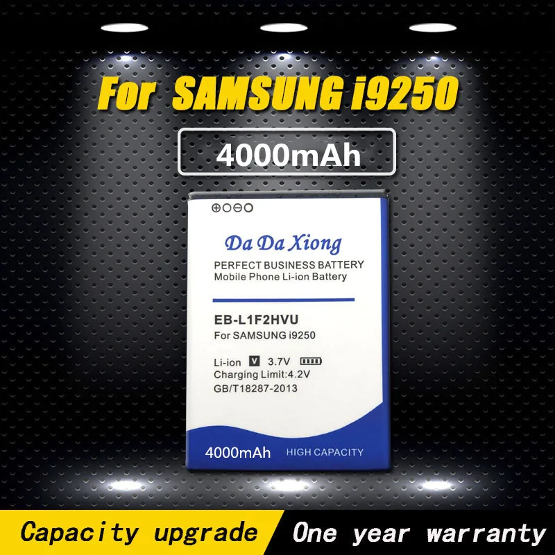 High Quality 4000mAh EB-L1F2HVU Battery for Samsung Galaxy Nexus Prime GT-I9250 I9250 I515 Phone Bateria | Мобильные телефоны и
