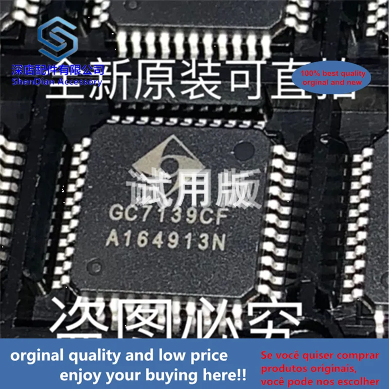 

5 шт., новинка 100%, оригинальные GC7139CF QFP44 GC7139, лучшее качество