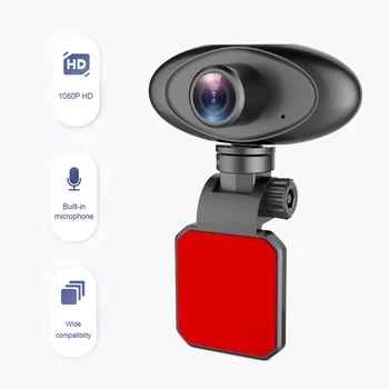 

웹캠 1080P HD Webcam USB Web Camera Computer Camera Clip-On Webcams with Microphone for Gaming PC Laptops Video Conferencing ウェブカメ