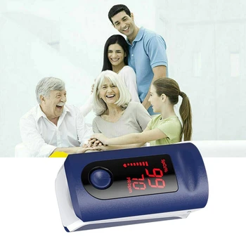 

Fingertip Pulse SpO2 Oximeter Blood Oxygen Saturation Meter Finger PR Monitor