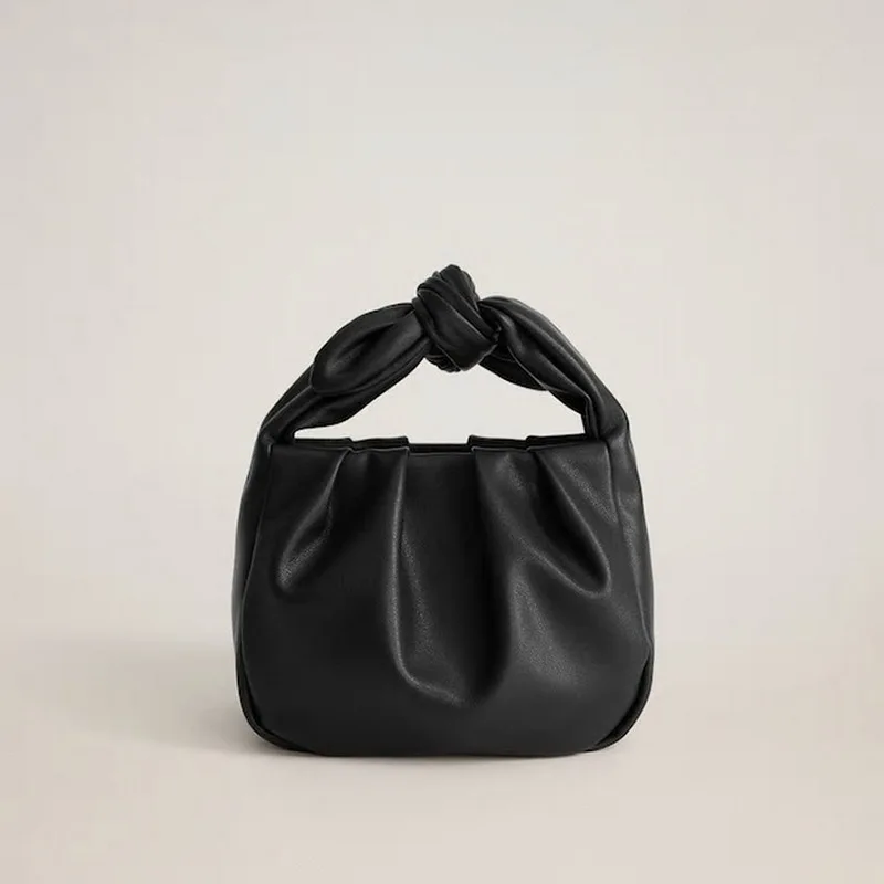 

Fashion Solid Color Bucket Bags for Women Elegant Mini Shoulder Messenger Bags Quality Crossbody Bags Ladies Convenient Wallet