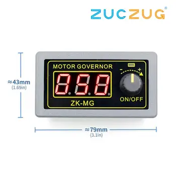 

DC 5-30V 12v 24v 5A DC Motor Controller PWM Adjustable Speed Digital display encoder duty ratio frequency MAX15A