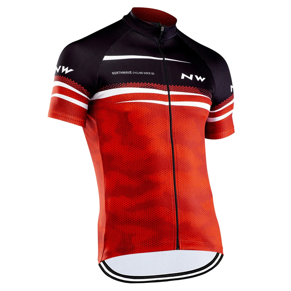 Breathable Men Cycling  Jersey Summer Short Sleeve MTB Bike Wear Road Bicycle  Jersey NW 2020 New Cycling Tops Maillot Ciclismo