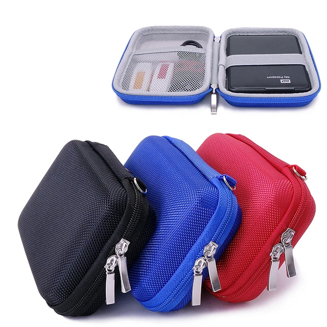 External Hard Drive Disk Portable Zipper Case Bag Pouch Protector For 2.5  WD Seagate HDD Hard Disk Drive - AliExpress