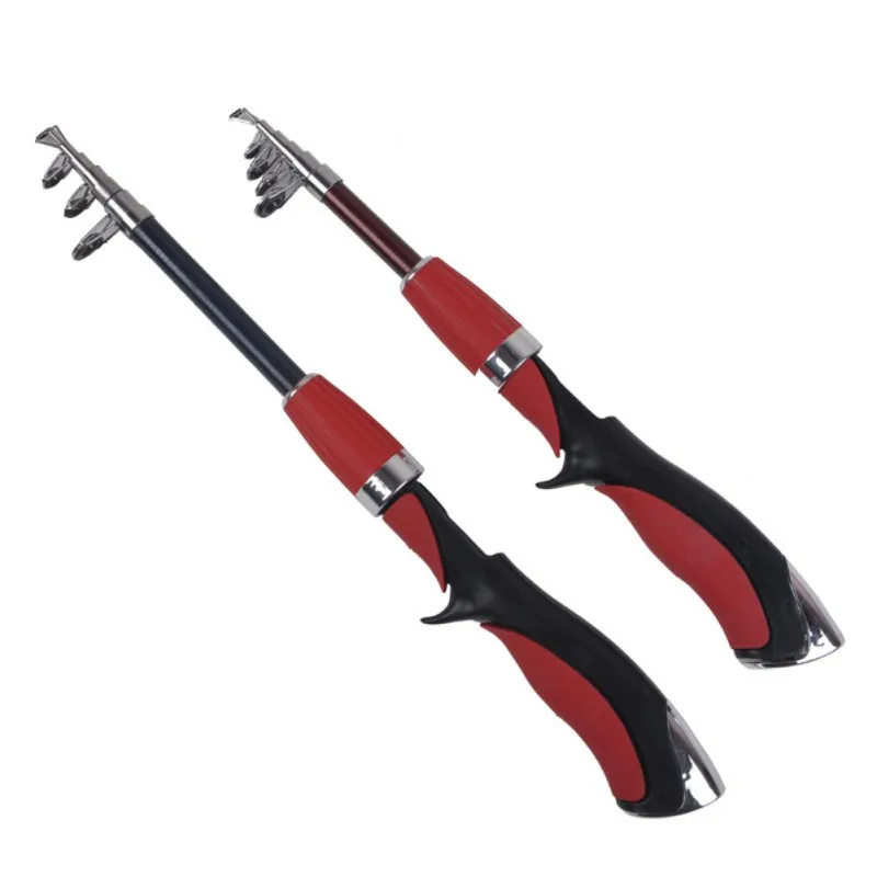 

Carbon Fiber Rod Superhard Boat Ice Fly Lure Fishing Rod With High Quality Fishing Reel Fishing Tackle set 1.4m Length kK