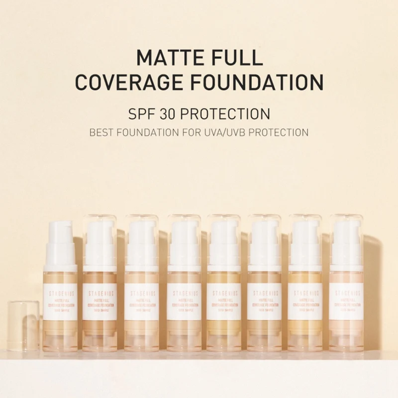 Защита SPF 30 матовая основа для лица стойкий макияж увлажняющая Водонепроницаемая основа Жидкая Основа макияжа