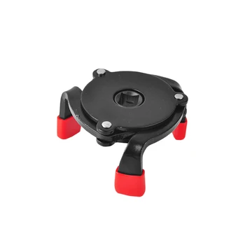

One-Way Three-Jaw Filter Wrench Change Machine Oil Grid Filter Wrench Oil Core Disassembly Ball Head Anti-Slip Edging 58 -100mm