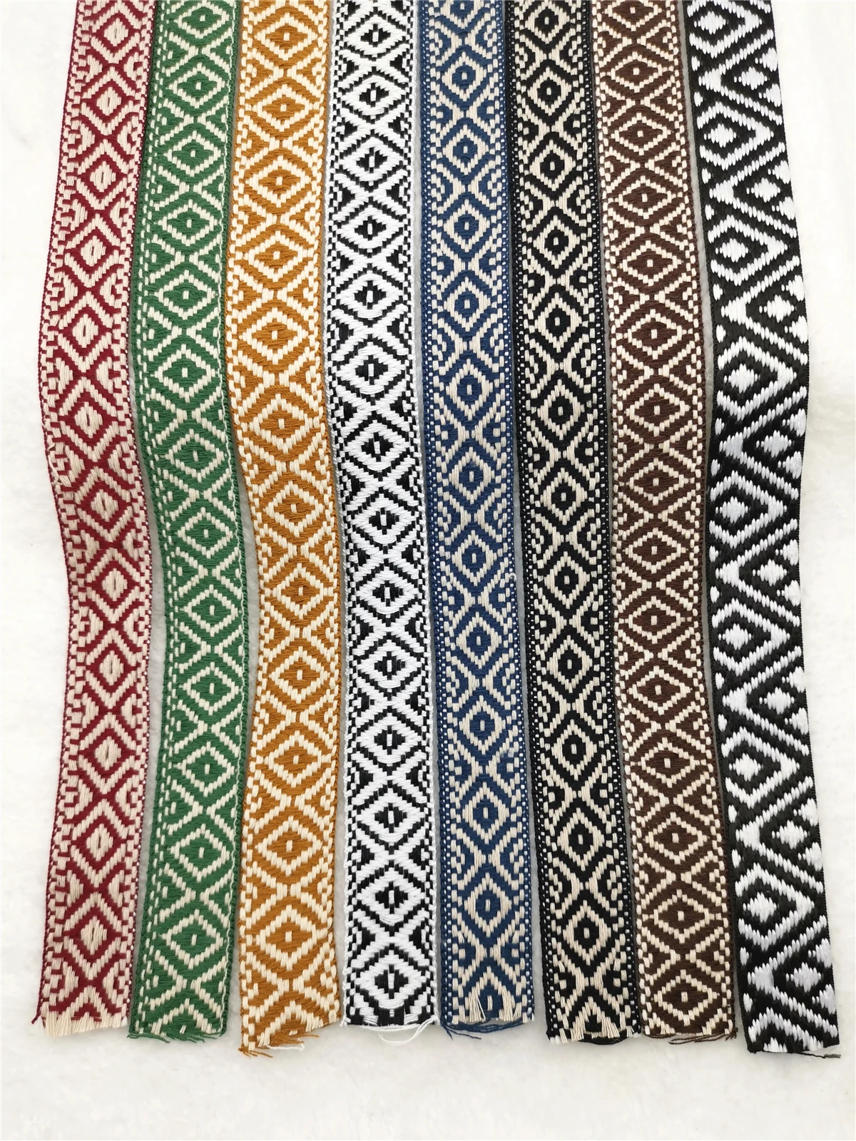 Ribbon Decoration Ribbon Supplies Sewing Ribbon 1inch 25mm 5yards/lot Grid Tiny Design Cosy and Soft Geometry Woven Jacquard Ribbon