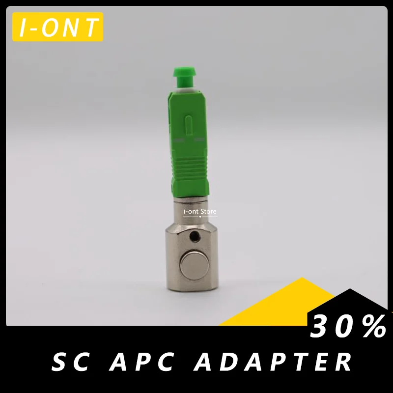 

Free Shipping SC/APC Round Bare Fiber Adapter PCL Clamp Lab Dedicated Coupler Temporary Splicing Tool