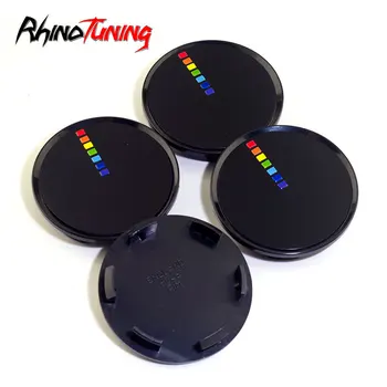 

4pcs 51mm 45mm Car Wheel Center Hubcaps Rainbow For Rims Fit For CX-5 SX4 Odyssey Cruze Focus Prius Quest Golf CLA A3 A4 X1 Rio