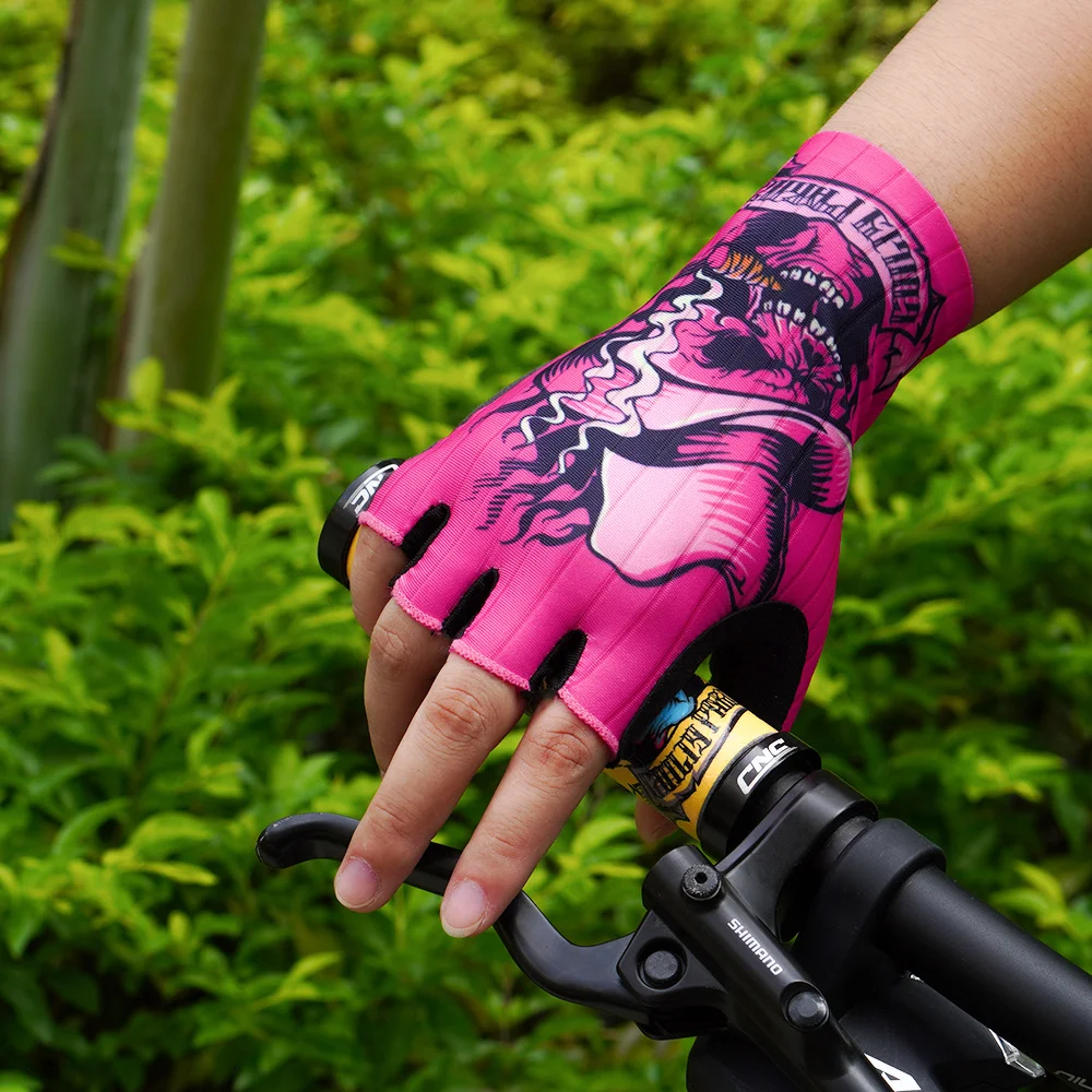 Chooee Sports Bike Gloves Anti-slip Gloves Half Finger Men Wome Breathable Anti-shock Glove Anti-sweat Fitness 2