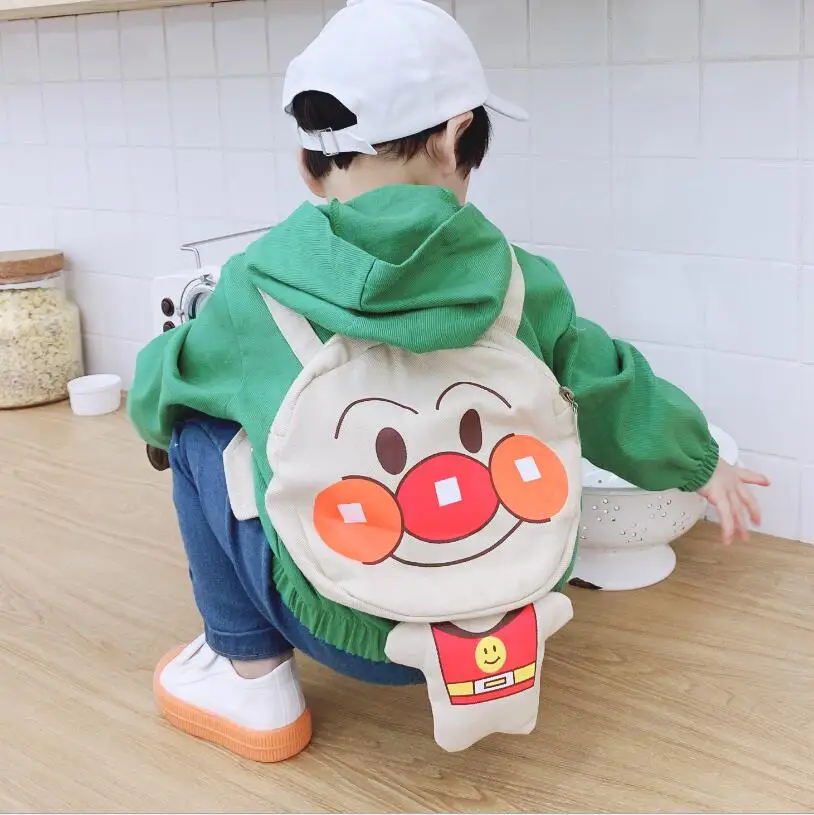 Boys'Dress для весенне-осеннего периода Детская куртка детская модная одежда, шапка, с длинными рукавами и принтом из мультфильма; пальто с рисунком Супермена, пекарни ветровка на молнии
