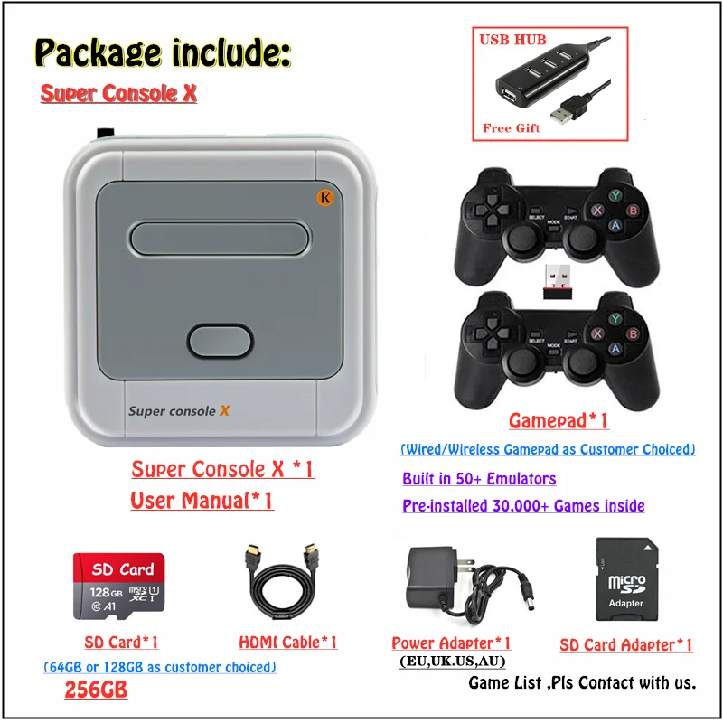 HEYNOW HDMI выход супер ТВ Видео игровая консоль X для PS1/N64/DC 50 + эмуляторы 50000 игры