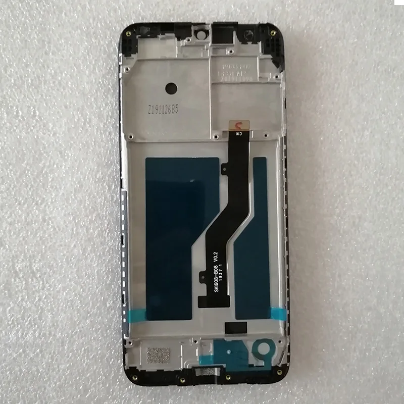 ЖК дисплей 6 09 дюйма с рамкой для ZTE Blade A7 2019 2019RU P963F02 сенсорным экраном и