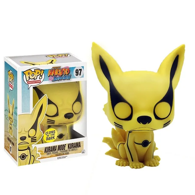 Наруто Funko pop Uzumaki Наруто Саске кьюби деревянный лист страна огня Коллекция Модель ПВХ фигурки Детские игрушки
