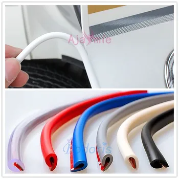 

6 Colors Door Sound Off Mute Rear Trunk Crash Barriers Stripes 2009-2015 2016 2017 2018 For Volkswagen VW Tiguan Accessories