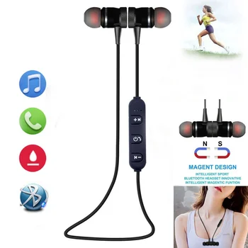 

SULEIYI TWS 4.1 Bluetooth Earphone Sports Running Headset Earbuds Sports Built-in Microphone Sweat Proof Wireless Earphones