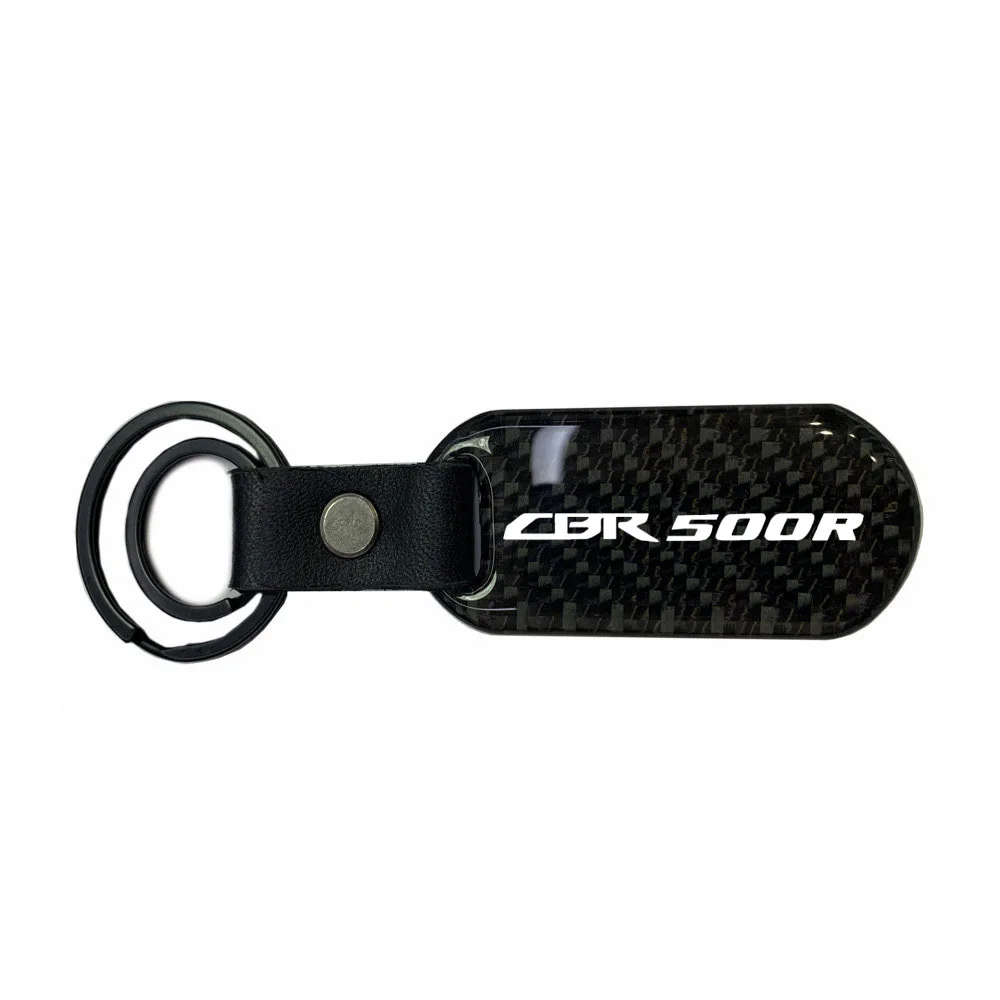 CBR500R Брелок для мотоцикла из углеродного волокна, брелок для Honda CB500 F/X ADV CBR NC700 750 X/S - Цвет: CBR500R