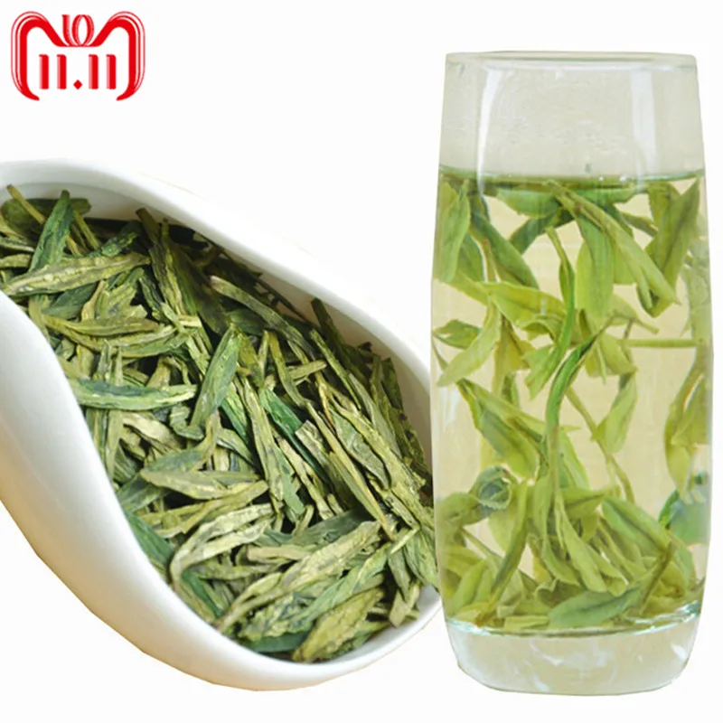 Китайский чай Longjing, китайский зеленый чай Longjing, китайская зеленая еда, забота о здоровье, похудение, красота, зеленый чай