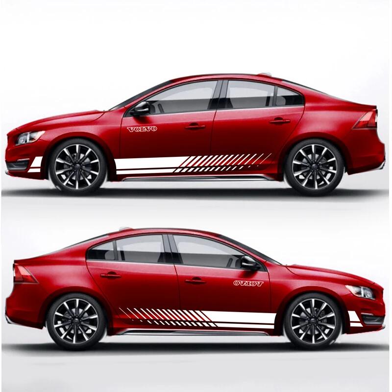 Автомобильные аксессуары для Volvo S60 V60 стайлинга автомобилей спортивный автомобиль наклейка на кузов автомобиля и наклейки на авто наклейки