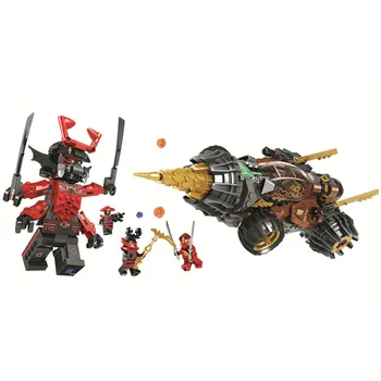 

New Ninja Toys Cole's Earth Driller Compatible with lepining Ninjagoing 70669 Building Blocks Brick for Children Birthday Gift