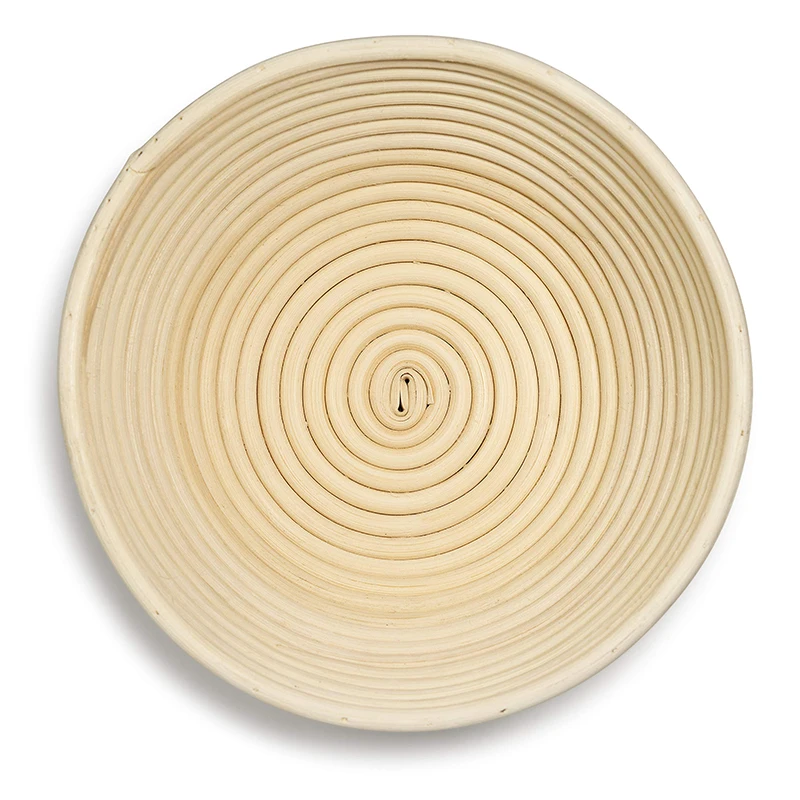 Handmade Rattan Bread Banneton Basket Set With Liner Bread Proofing Baskets Round/Oval Sourdough Proving Basket Bakery Cafe