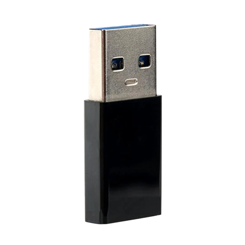 Черная модель USB 3 0 типа C Женский к мужской порт Type-A адаптер для карт | Компьютеры