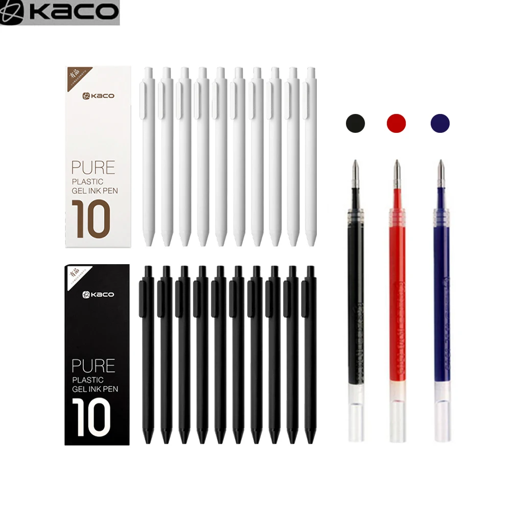 YOUPIN KacoGreen KACO 0.5mm Sign Pen Gel Pens Gal Ink Smooth Writing