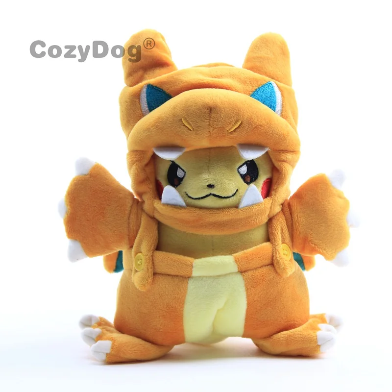 Мультфильм аниме плюшевые игрушки куклы Мягкие животные игрушки тиранитар роулет Пикачу Косплей Мягкие игрушки 18-25 см детский подарок на день рождения